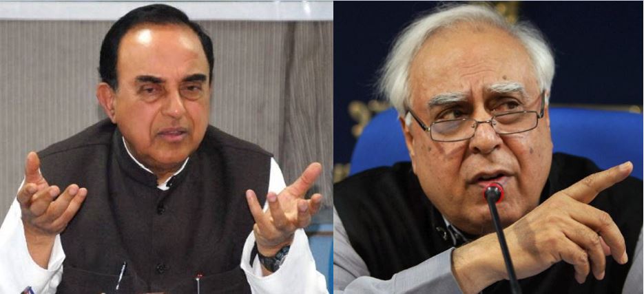 Subramanian Swamy and Kapil Sibal target each other over 'Asli Hindu' remarks